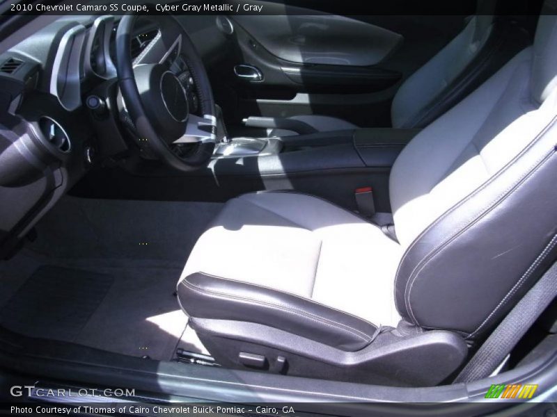  2010 Camaro SS Coupe Gray Interior