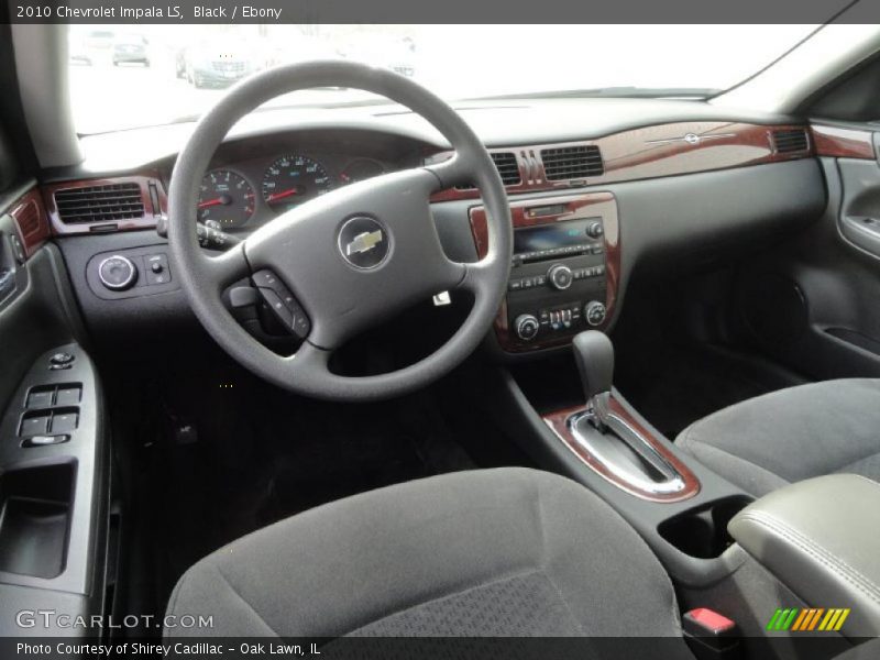 Black / Ebony 2010 Chevrolet Impala LS