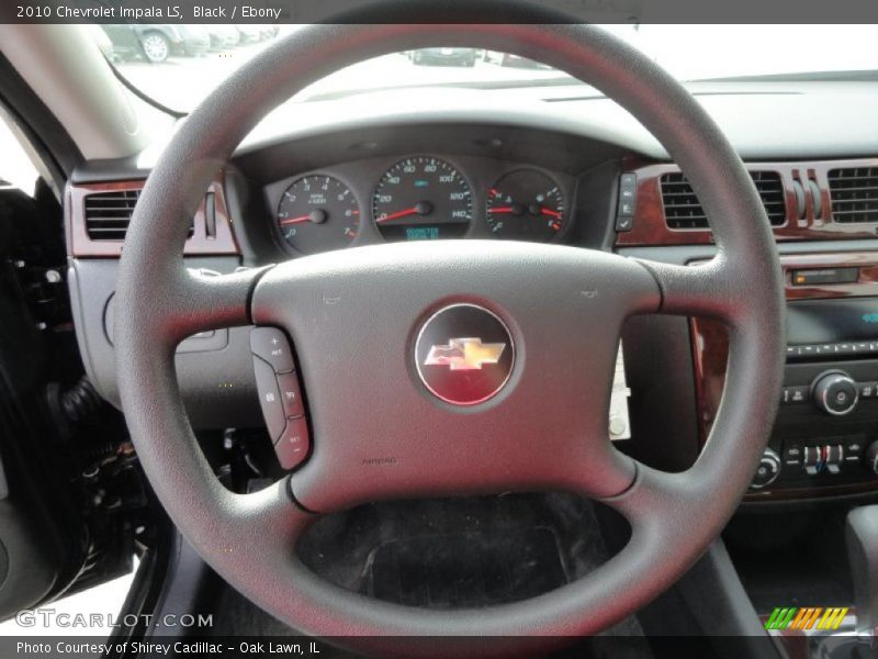 Black / Ebony 2010 Chevrolet Impala LS