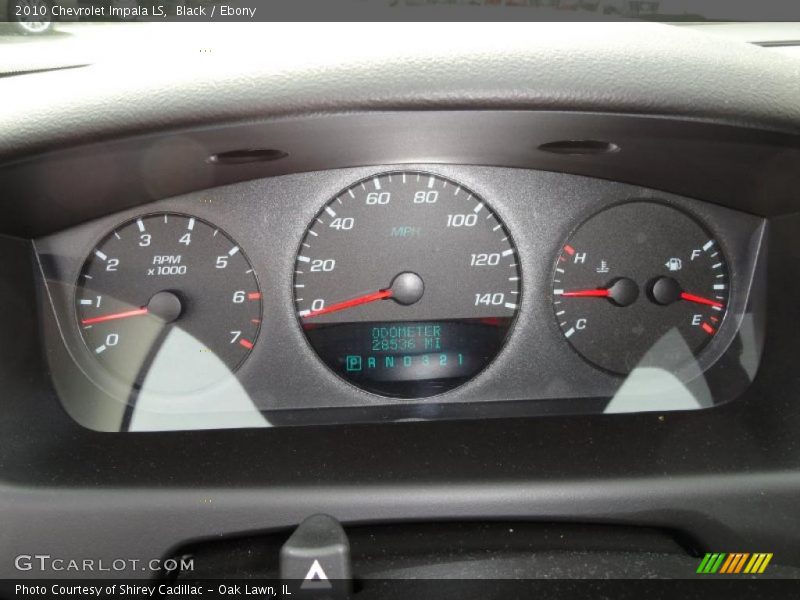 Black / Ebony 2010 Chevrolet Impala LS