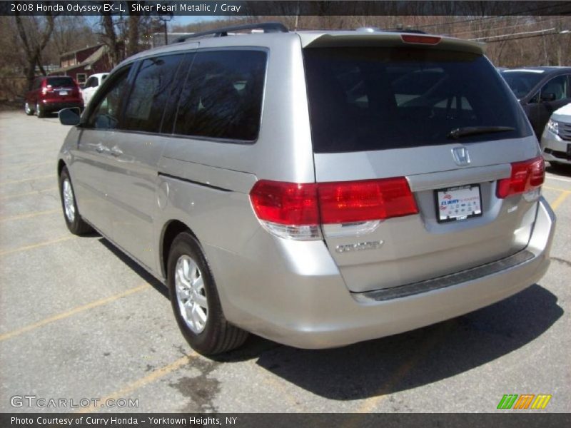 Silver Pearl Metallic / Gray 2008 Honda Odyssey EX-L