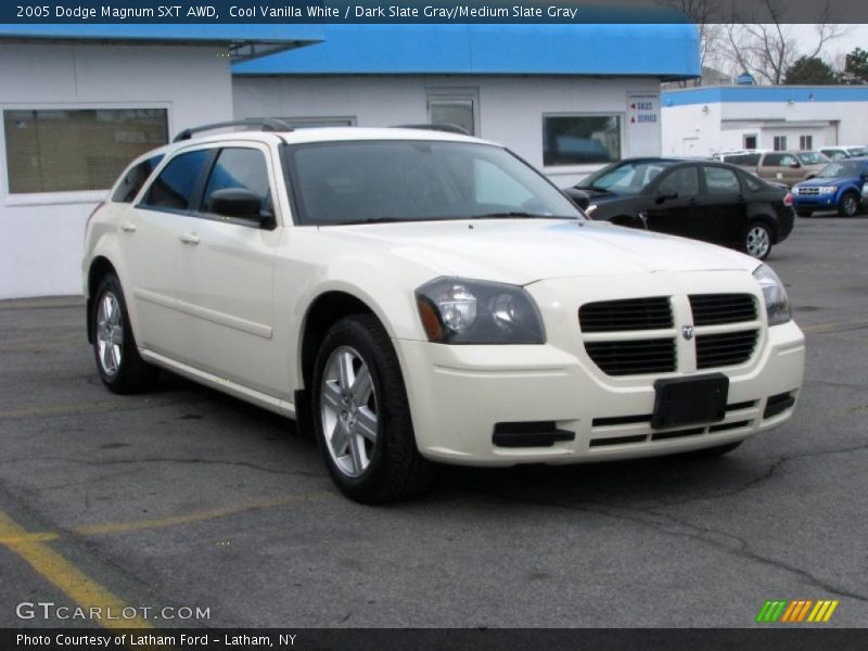 Cool Vanilla White / Dark Slate Gray/Medium Slate Gray 2005 Dodge Magnum SXT AWD