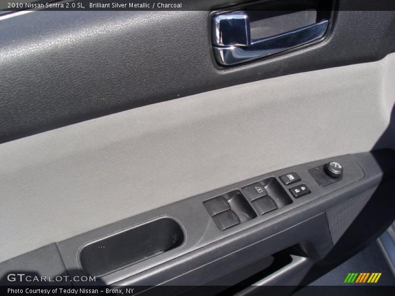 Brilliant Silver Metallic / Charcoal 2010 Nissan Sentra 2.0 SL