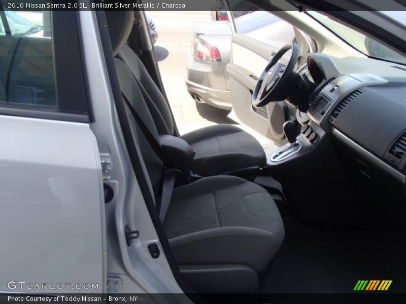 Brilliant Silver Metallic / Charcoal 2010 Nissan Sentra 2.0 SL