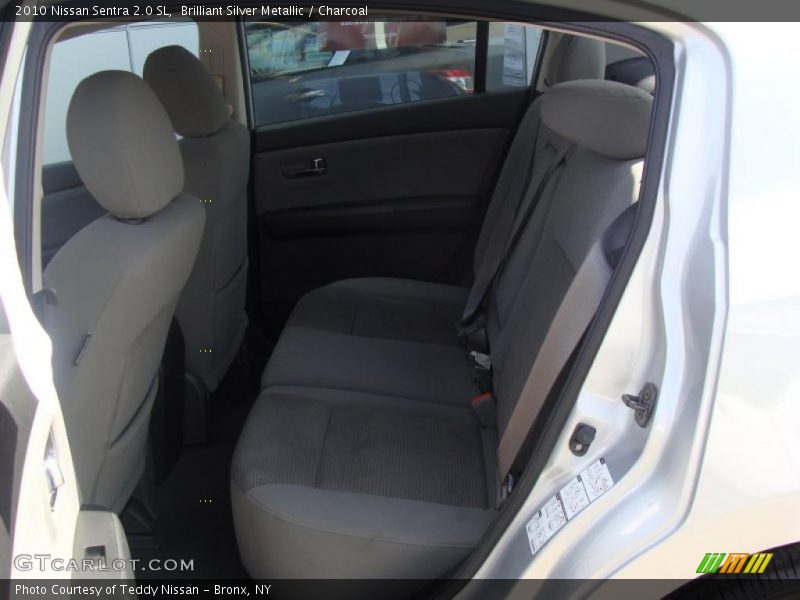 Brilliant Silver Metallic / Charcoal 2010 Nissan Sentra 2.0 SL