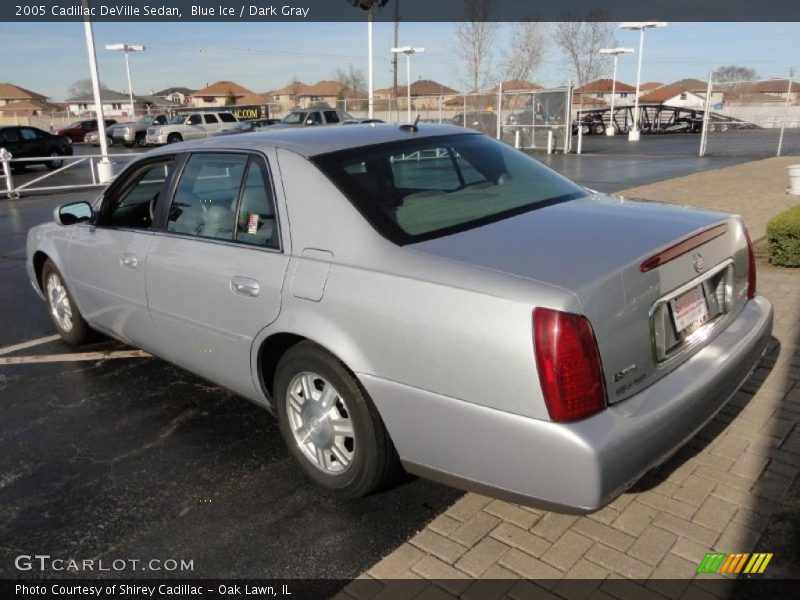 Blue Ice / Dark Gray 2005 Cadillac DeVille Sedan