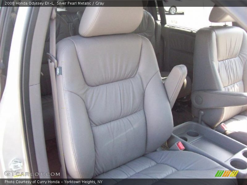 Silver Pearl Metallic / Gray 2008 Honda Odyssey EX-L