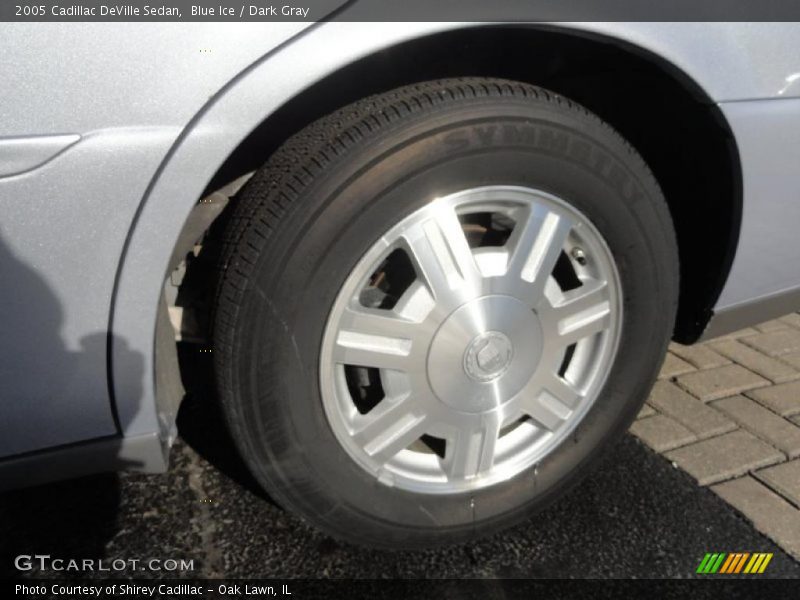 Blue Ice / Dark Gray 2005 Cadillac DeVille Sedan