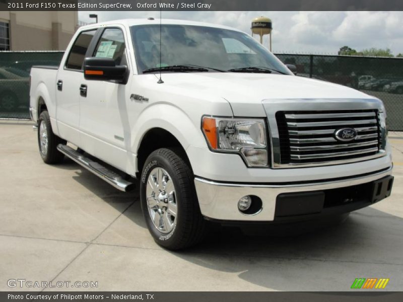 Oxford White / Steel Gray 2011 Ford F150 Texas Edition SuperCrew