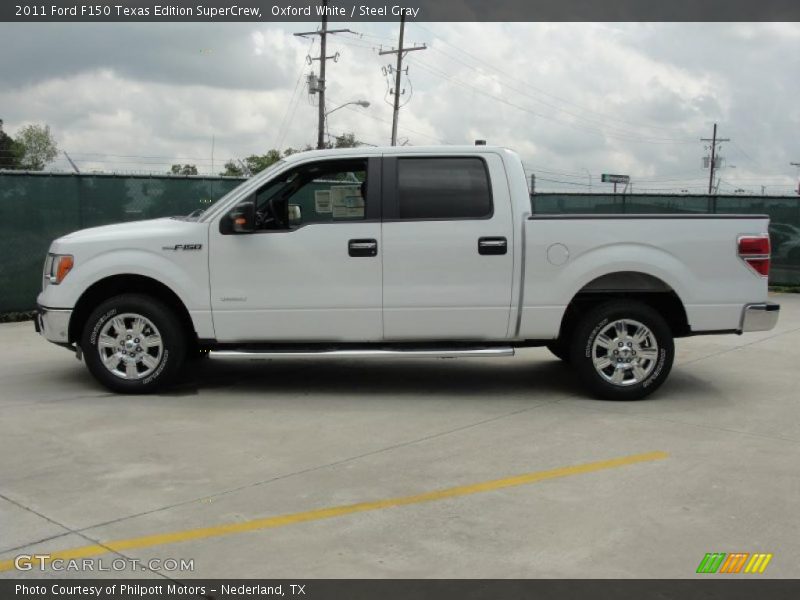 Oxford White / Steel Gray 2011 Ford F150 Texas Edition SuperCrew