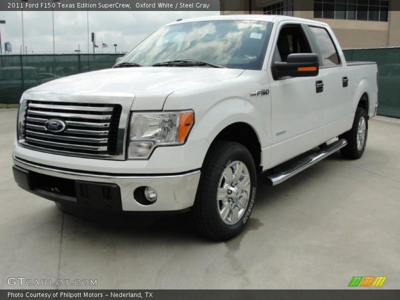 Oxford White / Steel Gray 2011 Ford F150 Texas Edition SuperCrew