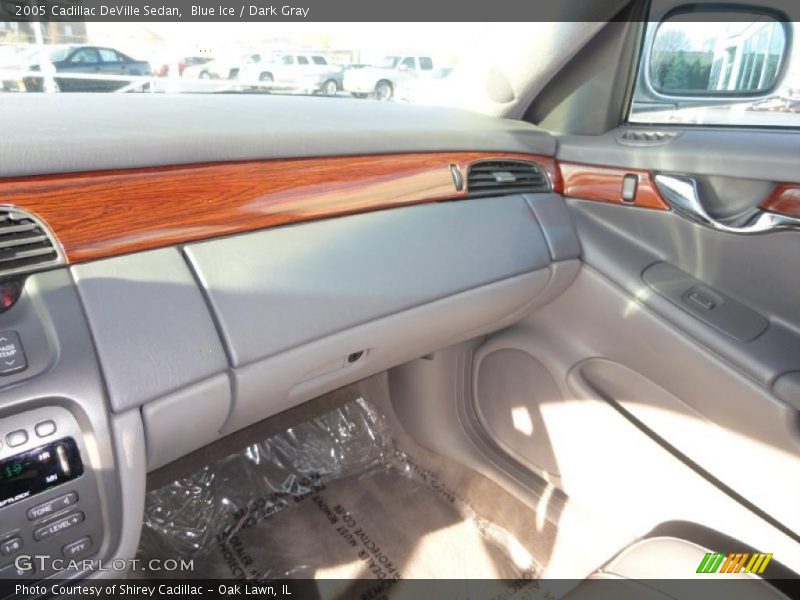 Blue Ice / Dark Gray 2005 Cadillac DeVille Sedan