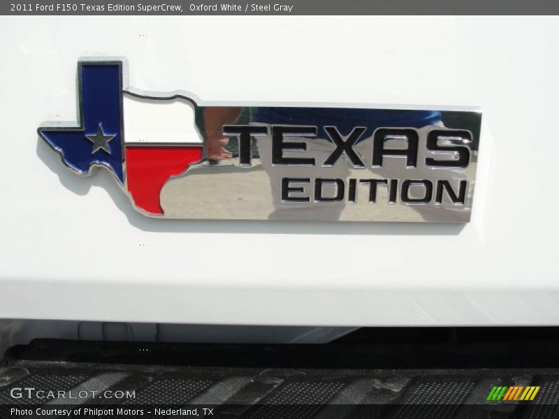 Oxford White / Steel Gray 2011 Ford F150 Texas Edition SuperCrew
