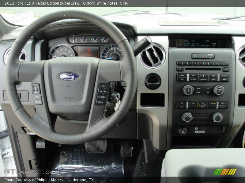 Oxford White / Steel Gray 2011 Ford F150 Texas Edition SuperCrew
