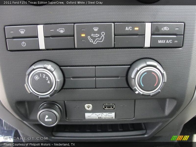 Oxford White / Steel Gray 2011 Ford F150 Texas Edition SuperCrew