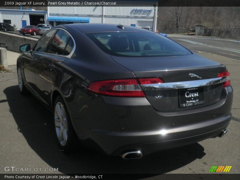 Pearl Grey Metallic / Charcoal/Charcoal 2009 Jaguar XF Luxury