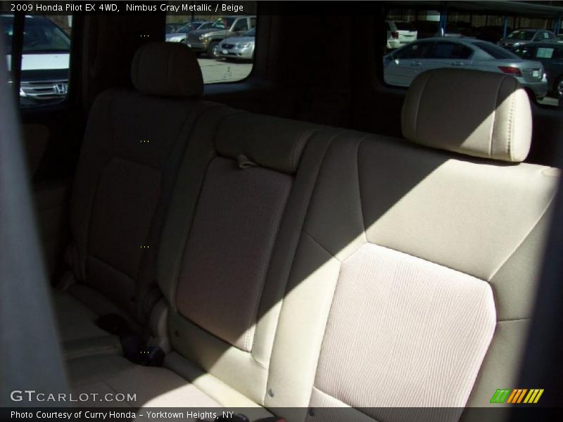 Nimbus Gray Metallic / Beige 2009 Honda Pilot EX 4WD
