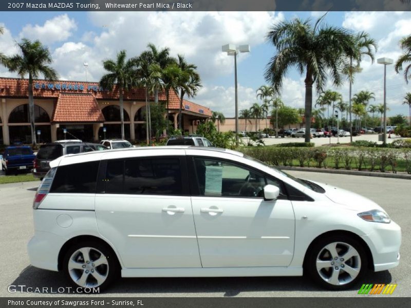 Whitewater Pearl Mica / Black 2007 Mazda MAZDA5 Touring