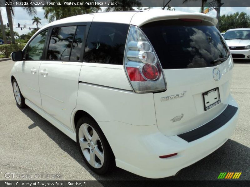 Whitewater Pearl Mica / Black 2007 Mazda MAZDA5 Touring
