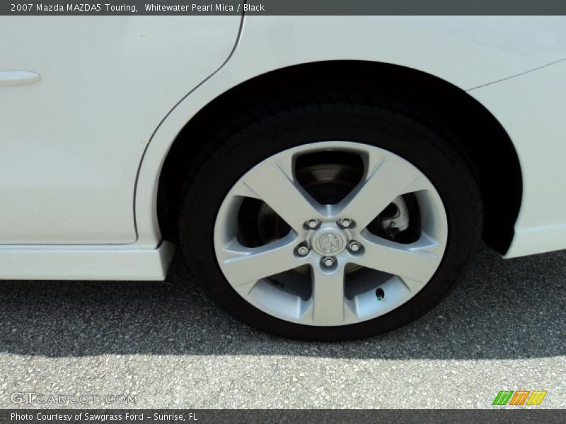 Whitewater Pearl Mica / Black 2007 Mazda MAZDA5 Touring