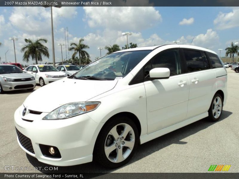 Whitewater Pearl Mica / Black 2007 Mazda MAZDA5 Touring