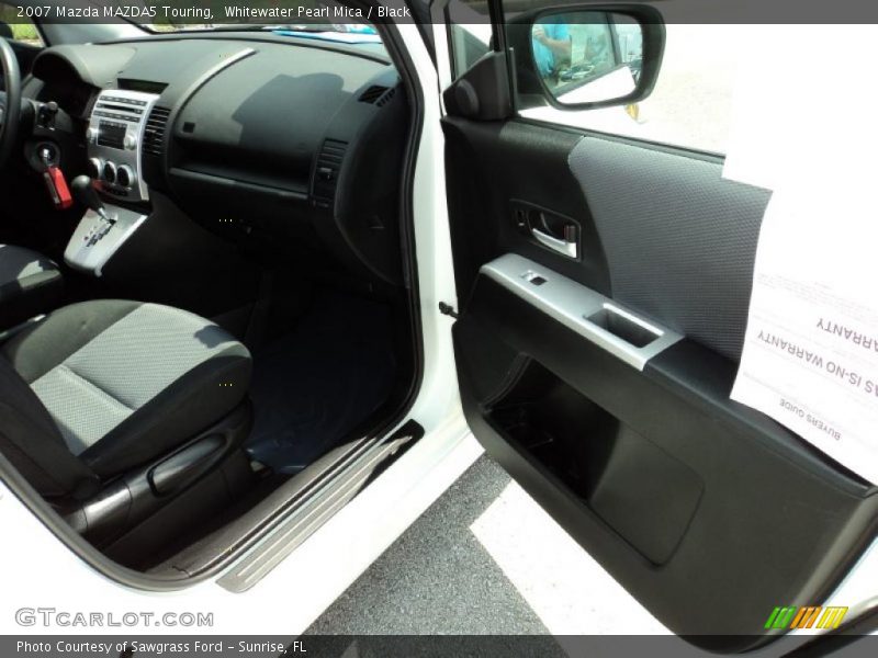 Whitewater Pearl Mica / Black 2007 Mazda MAZDA5 Touring