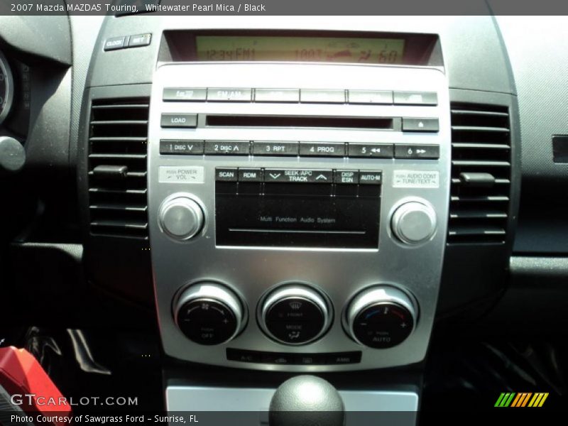 Controls of 2007 MAZDA5 Touring