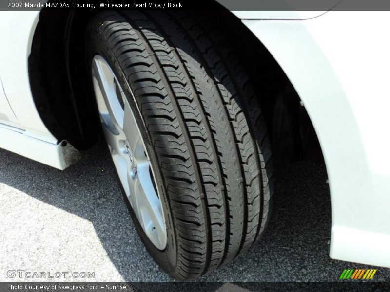 Whitewater Pearl Mica / Black 2007 Mazda MAZDA5 Touring