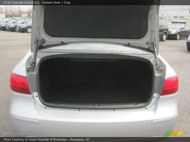 Radiant Silver / Gray 2010 Hyundai Sonata GLS