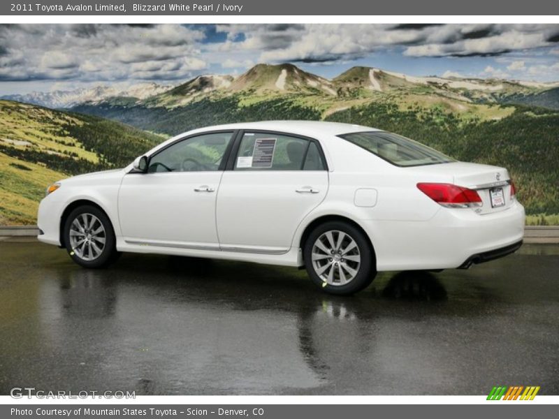 Blizzard White Pearl / Ivory 2011 Toyota Avalon Limited