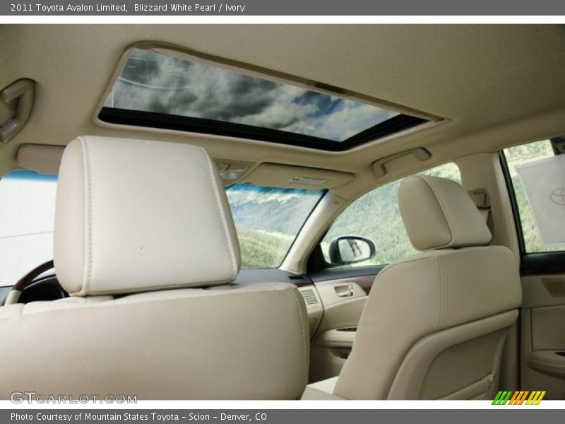 Blizzard White Pearl / Ivory 2011 Toyota Avalon Limited