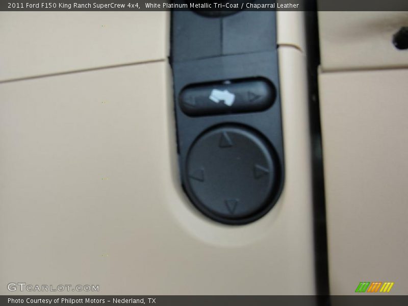 White Platinum Metallic Tri-Coat / Chaparral Leather 2011 Ford F150 King Ranch SuperCrew 4x4