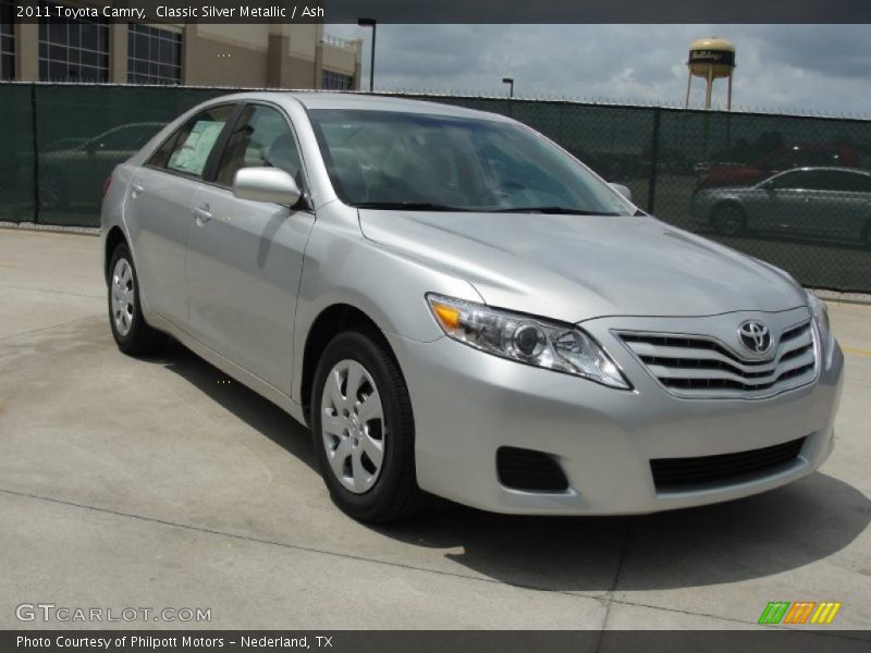 Classic Silver Metallic / Ash 2011 Toyota Camry
