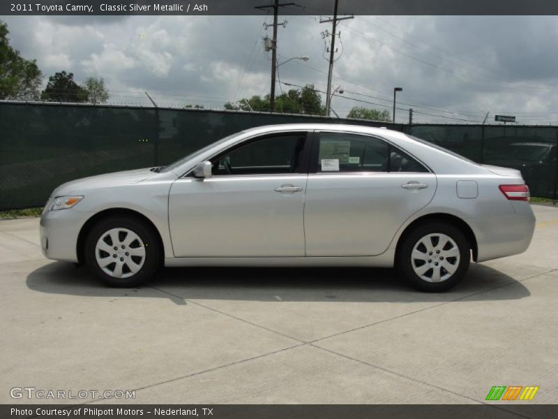 Classic Silver Metallic / Ash 2011 Toyota Camry