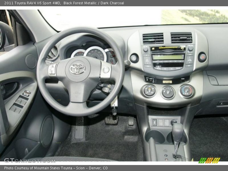 Black Forest Metallic / Dark Charcoal 2011 Toyota RAV4 V6 Sport 4WD