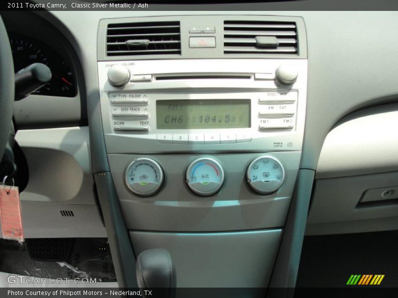 Classic Silver Metallic / Ash 2011 Toyota Camry