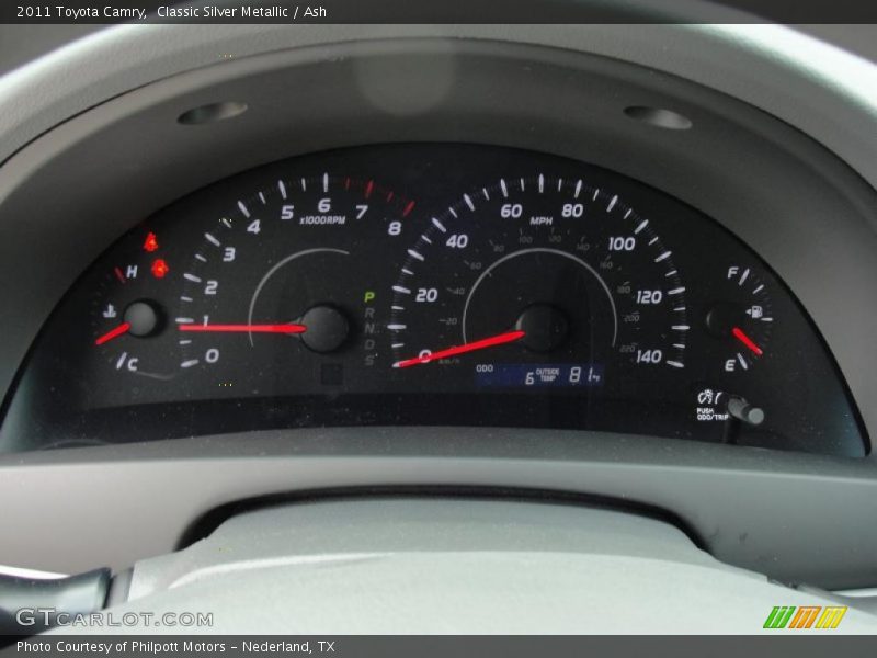 Classic Silver Metallic / Ash 2011 Toyota Camry