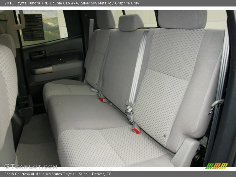 Silver Sky Metallic / Graphite Gray 2011 Toyota Tundra TRD Double Cab 4x4