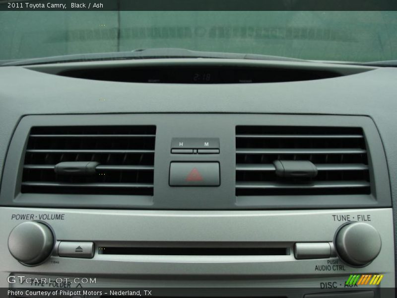 Black / Ash 2011 Toyota Camry