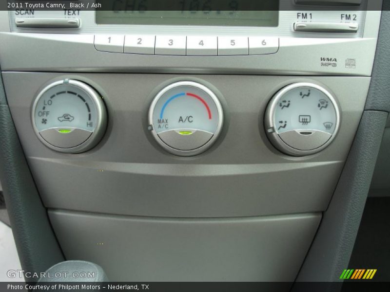 Black / Ash 2011 Toyota Camry