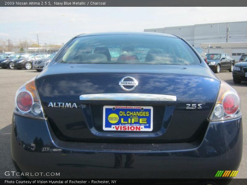 Navy Blue Metallic / Charcoal 2009 Nissan Altima 2.5 S