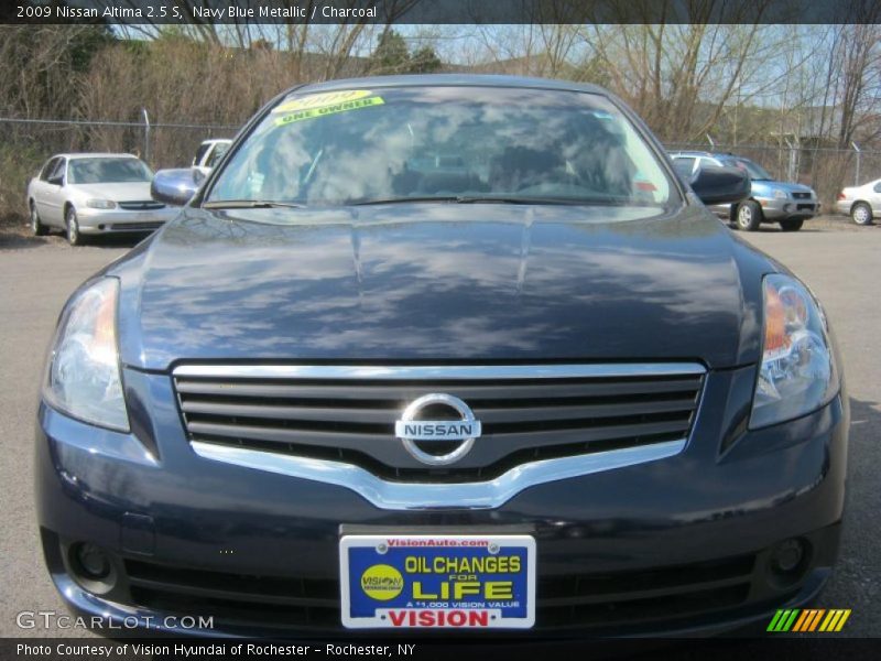 Navy Blue Metallic / Charcoal 2009 Nissan Altima 2.5 S