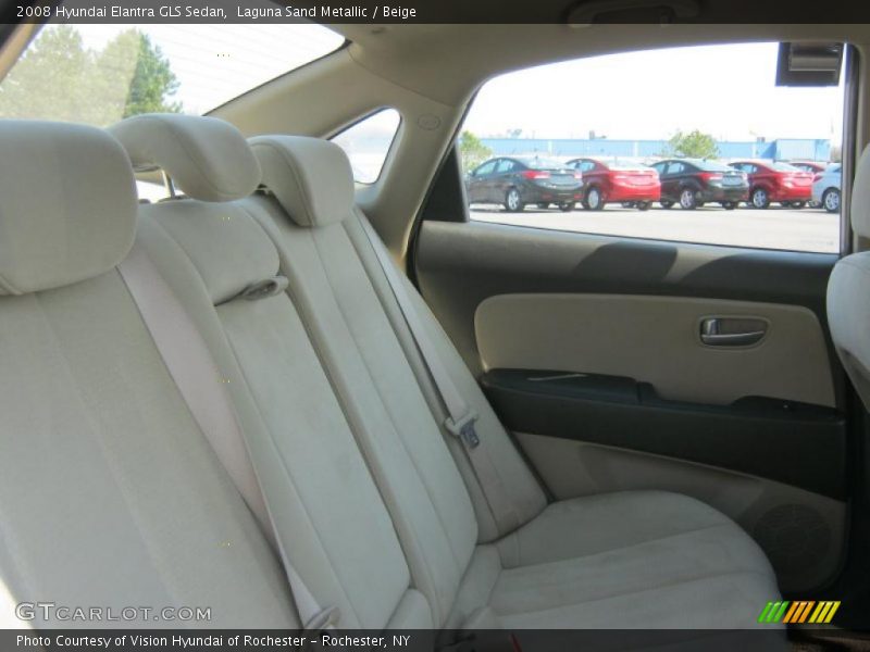 Laguna Sand Metallic / Beige 2008 Hyundai Elantra GLS Sedan