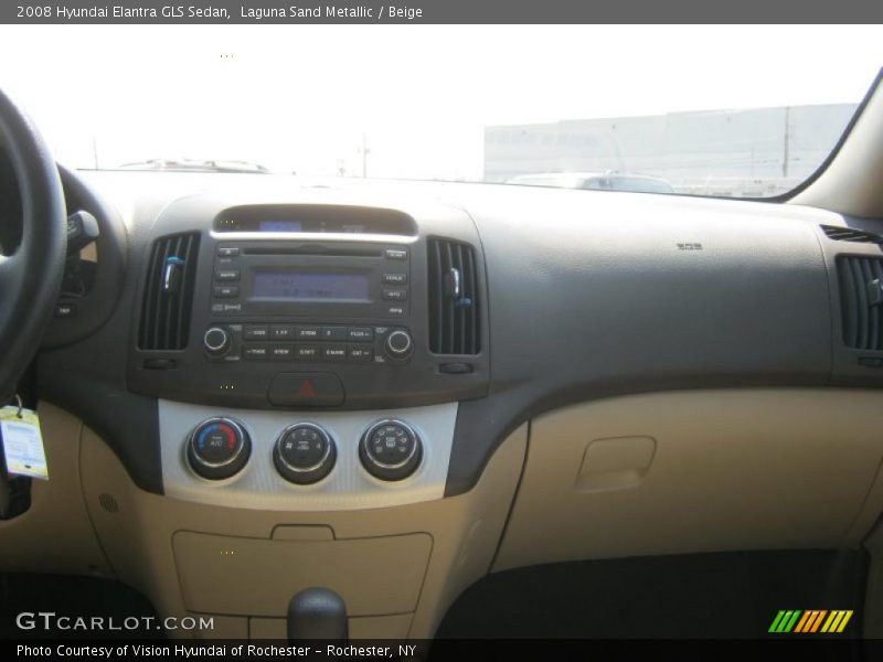 Laguna Sand Metallic / Beige 2008 Hyundai Elantra GLS Sedan