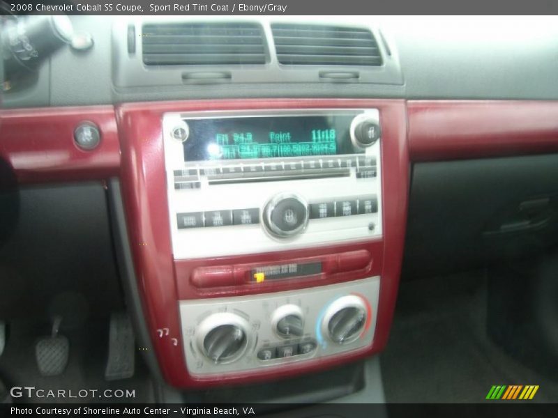 Sport Red Tint Coat / Ebony/Gray 2008 Chevrolet Cobalt SS Coupe