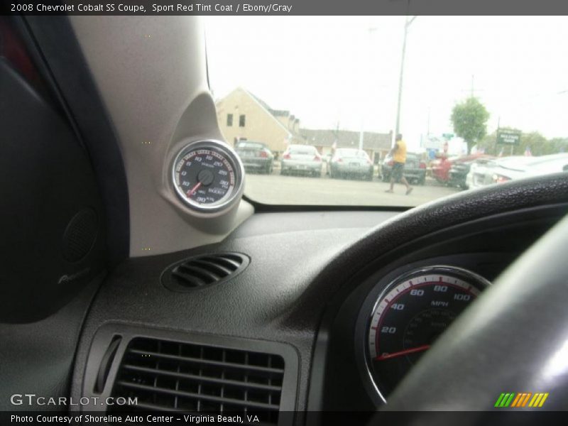 Sport Red Tint Coat / Ebony/Gray 2008 Chevrolet Cobalt SS Coupe