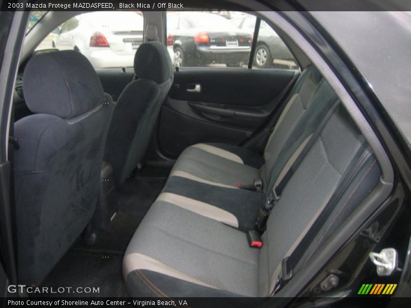 Black Mica / Off Black 2003 Mazda Protege MAZDASPEED