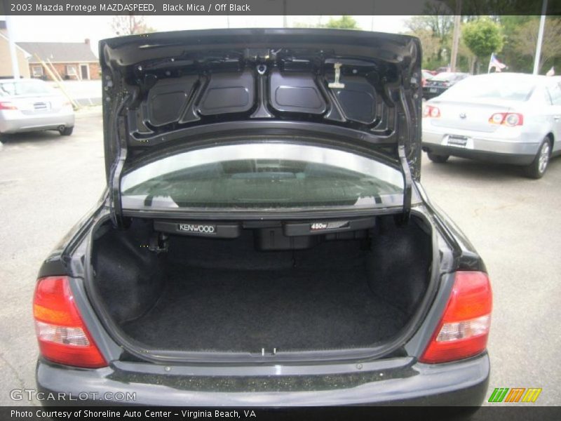 Black Mica / Off Black 2003 Mazda Protege MAZDASPEED