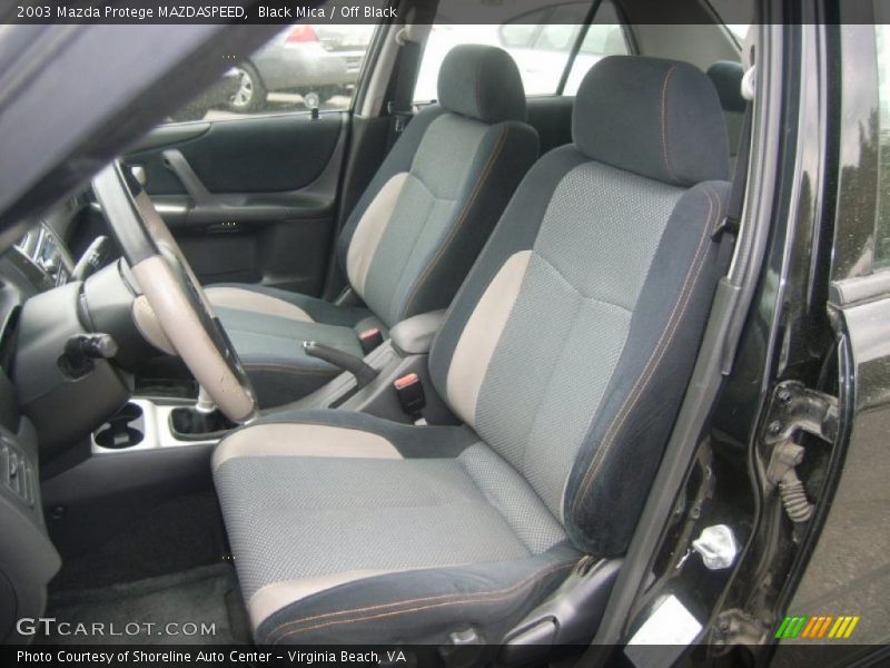 Black Mica / Off Black 2003 Mazda Protege MAZDASPEED