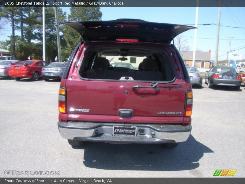 Sport Red Metallic / Gray/Dark Charcoal 2005 Chevrolet Tahoe LS